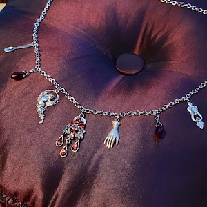 Handcrafted Vintage Charm Necklace