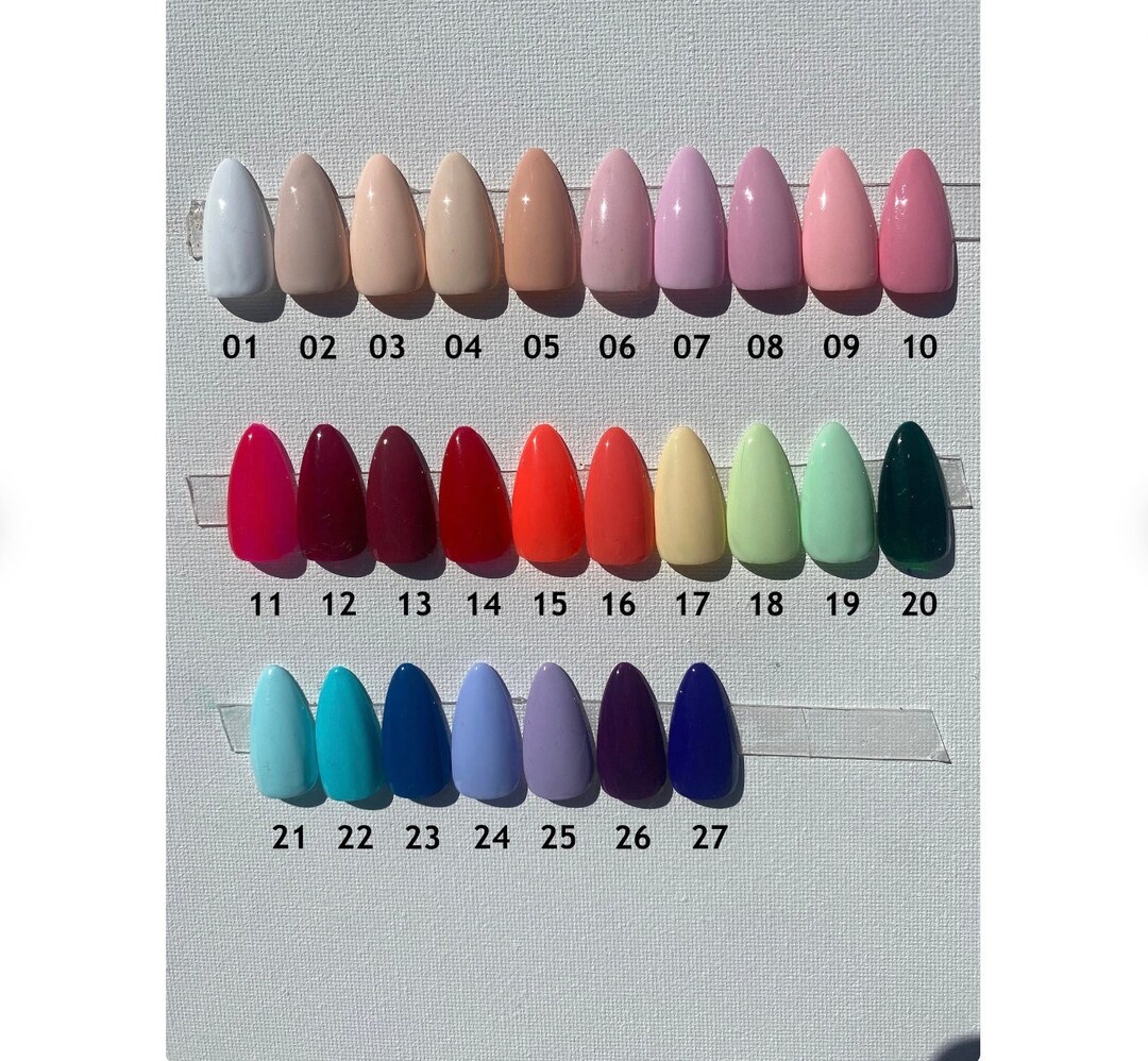 ᴄᴜꜱᴛᴏᴍ ᴄᴏʟᴏʀ | Press on Nails | Custom Acrylic Nails | Custom Nails