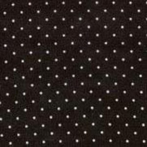 Fabric White Dots on Black Essential Dots Collection Moda Quilt Cotton 8654-41