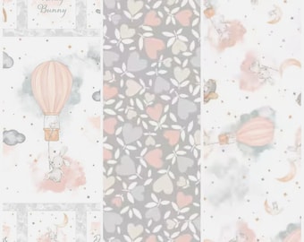 Honey Bunny 24" Panel Fabric Plus Coordinates Maywood Studio Quilt Cotton