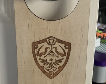 Zelda Tears of the Kingdom: Door Sign - Laser Cut File (Acrylic/Wood)