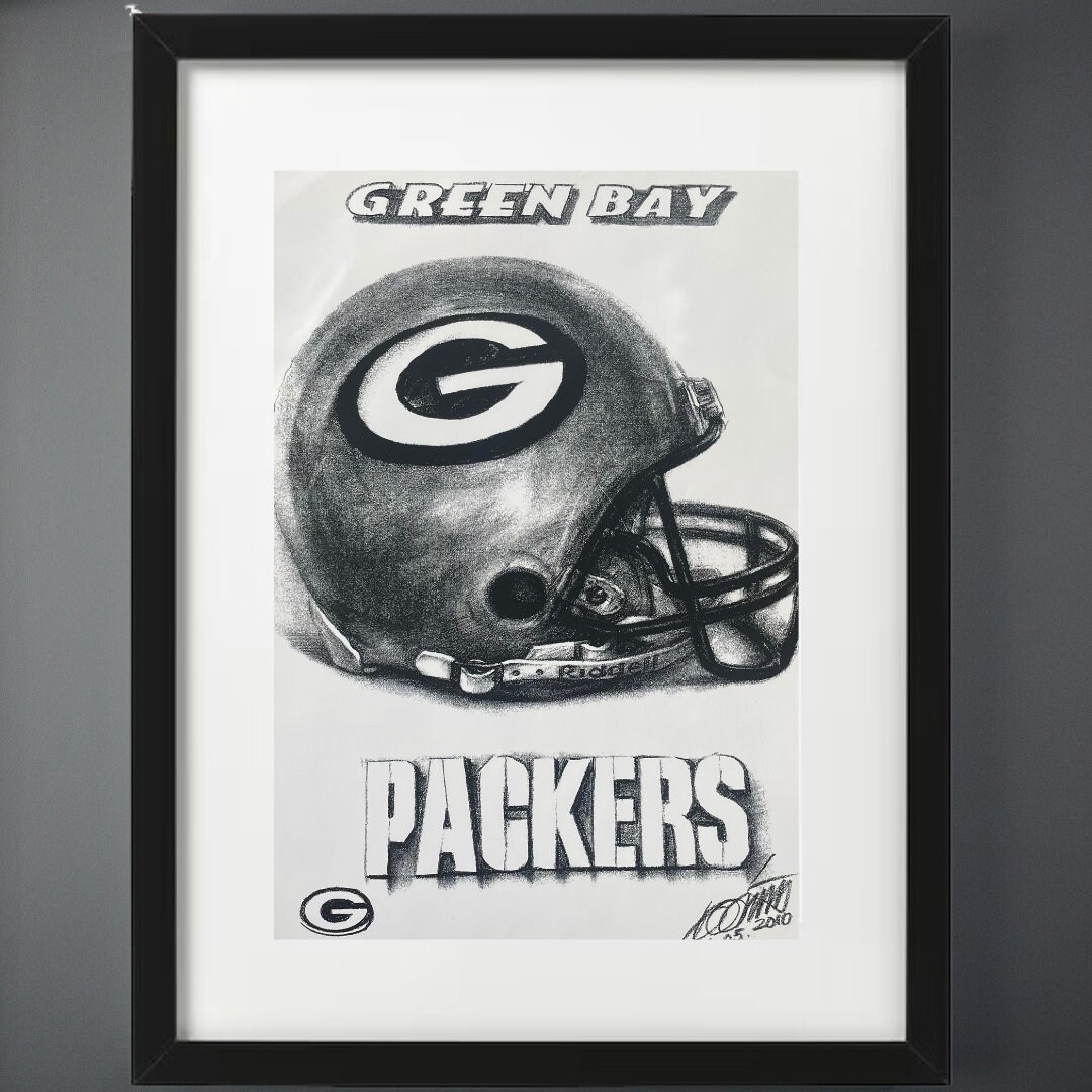 Casque de football authentique Riddell FLASH Alternate Revolution Speed ​​non signé des Green Bay Packers