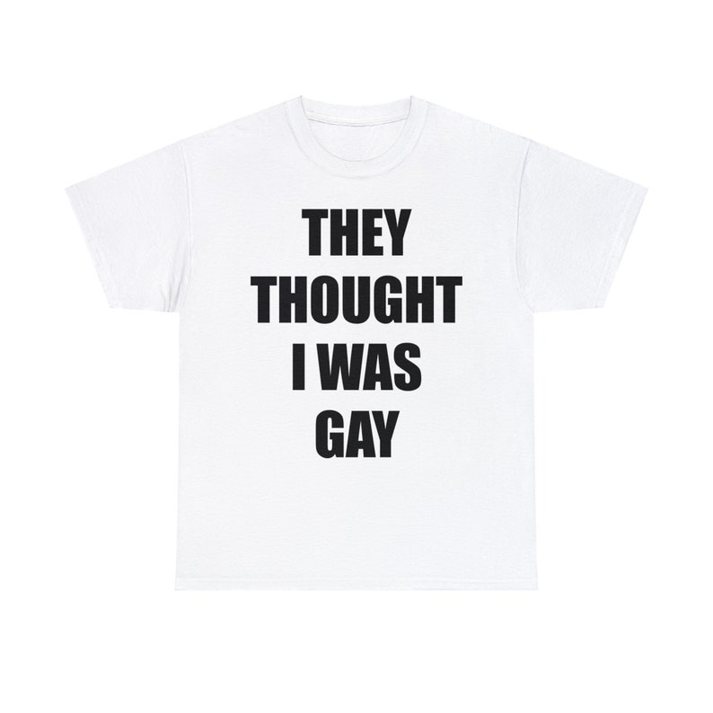 Playboi Carti They Thought I Was Gay T-shirt Tee Y2K Meme Funny Vamp ...