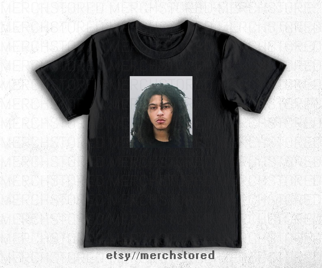 Jaydes Mugshot T-shirt Tee Merch Y2K Merch Opium Praiseche Cheromani
