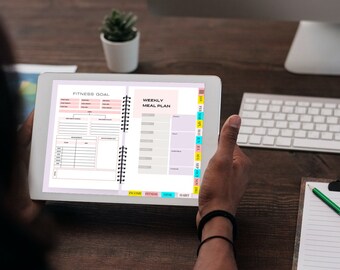 Digitaler Planer, Goodnotes Planner, iPad Planer, Notability Planner, digitaler Planner datiert, digitaler Planer 2023, digitaler Tagesplaner