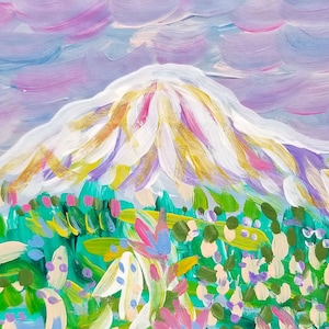 Mt Rainier Print 5x7
