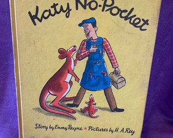 Katy No-Pocket, by Emmy Payne, Hardcover Book, 1944