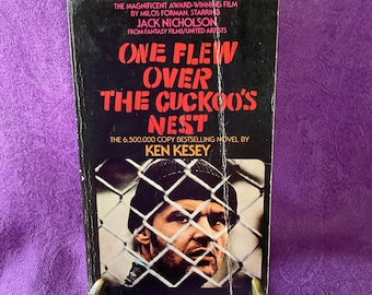 One Flew Over The Cuckoo’s Nest, by Ken Kesey, Paperback, 1962