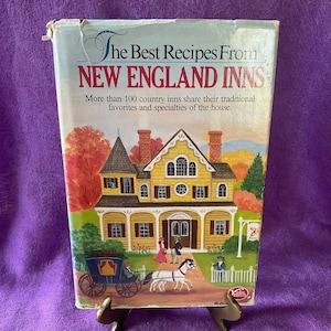 The Best Recipes From New England Inns, Sandra J. Taylor, First Edition hardcover, 1987