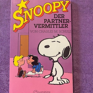 Snoopy Der Partner Vermittler, Von Charles M. Schulz, Paperback Book, 1989