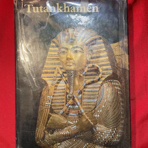 Life and Death of a Pharaoh Tutankhamen, by Christiane Desroches-Noblecourt, Hardcover Book, 1963