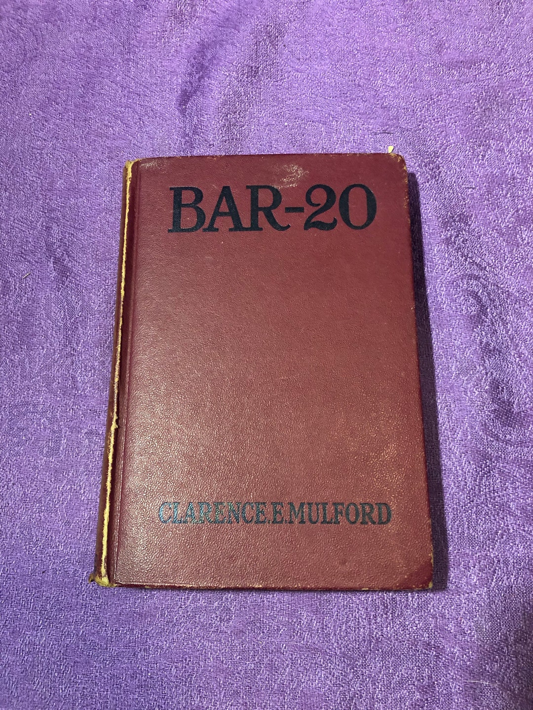 Bar20, by Clarence E. Mulford. Hardcover Book, 1907 Etsy