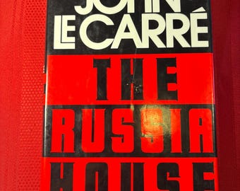 The Russia House, by John Le Carre, Hardcover Book, 1989, Book of the Month Club