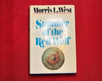El verano del lobo rojo, de Morris L. West, Edición del club de lectura, libro de tapa dura, 1971