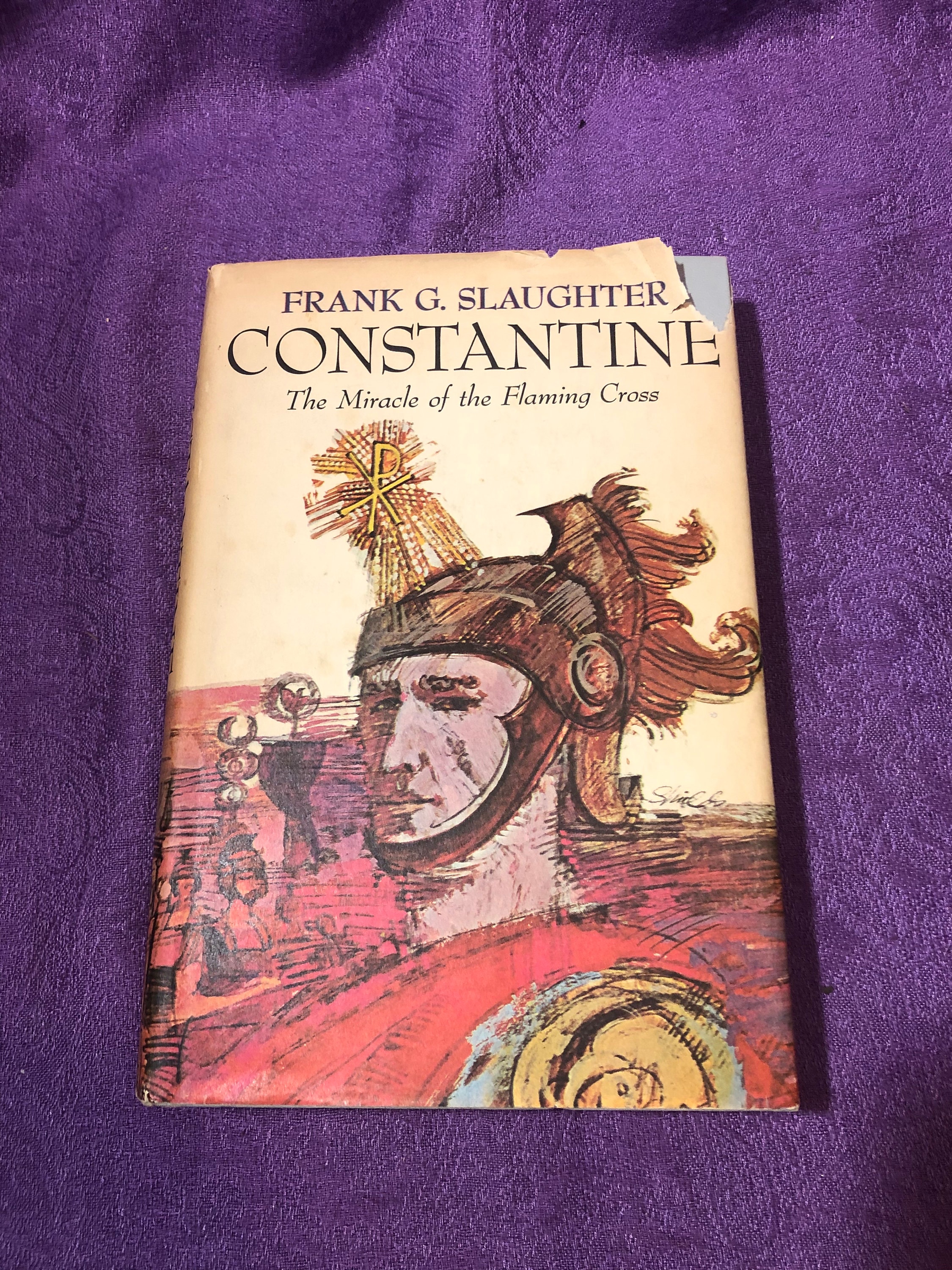 Constantine, the Miracle of the Flaming Cross, by Frank G