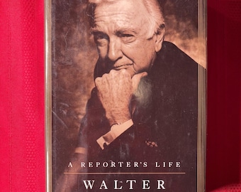 La vida de un reportero, de Walter Cronkite, primera edición, libro de tapa dura, 1996