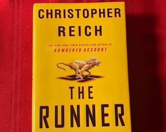 El corredor, de Christopher Reich, primera edición, libro de tapa dura, 2000