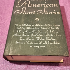 The Treasury of American Short Stories, Selected and with an Intro by Nancy Sullivan, Hardcover Book, 1981