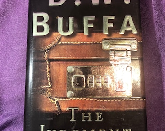 The Judgment, by D. W. Buffa, First Edition Hardcover Book, 2001