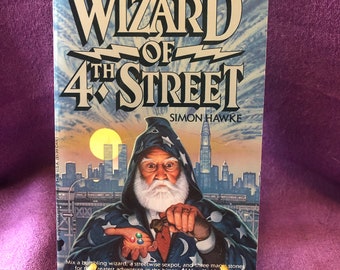 The Wizard of 4th Street, door Simon Hawke, eerste editie, paperback, 1987