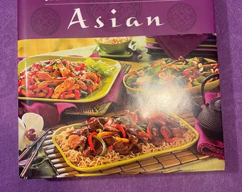Favorite Brand Name Asian, Vintage Cookbook, Hardcover Book, 2004