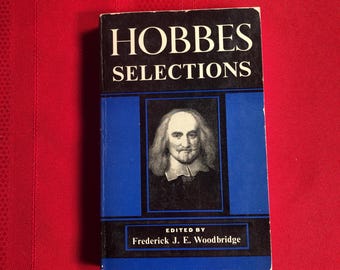 Hobbs Selections, Edited by Frederick J. E. Woodbridge, Paperback Book, 1958