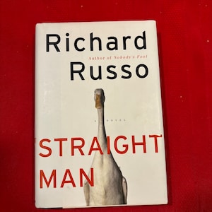 Straight Man, by Richard Russo, First Edition, Hardcover Book, 1997