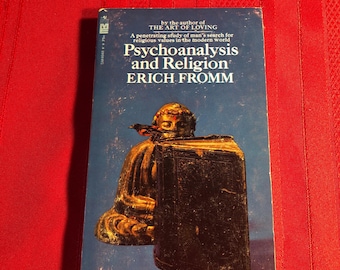 Psicoanálisis y religión, de Erich Fromm, libro de bolsillo, 1967