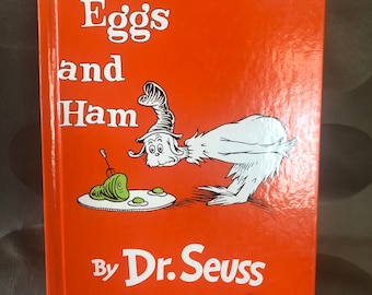 Oeufs verts et jambon, du Dr Seuss, livre relié, 1988