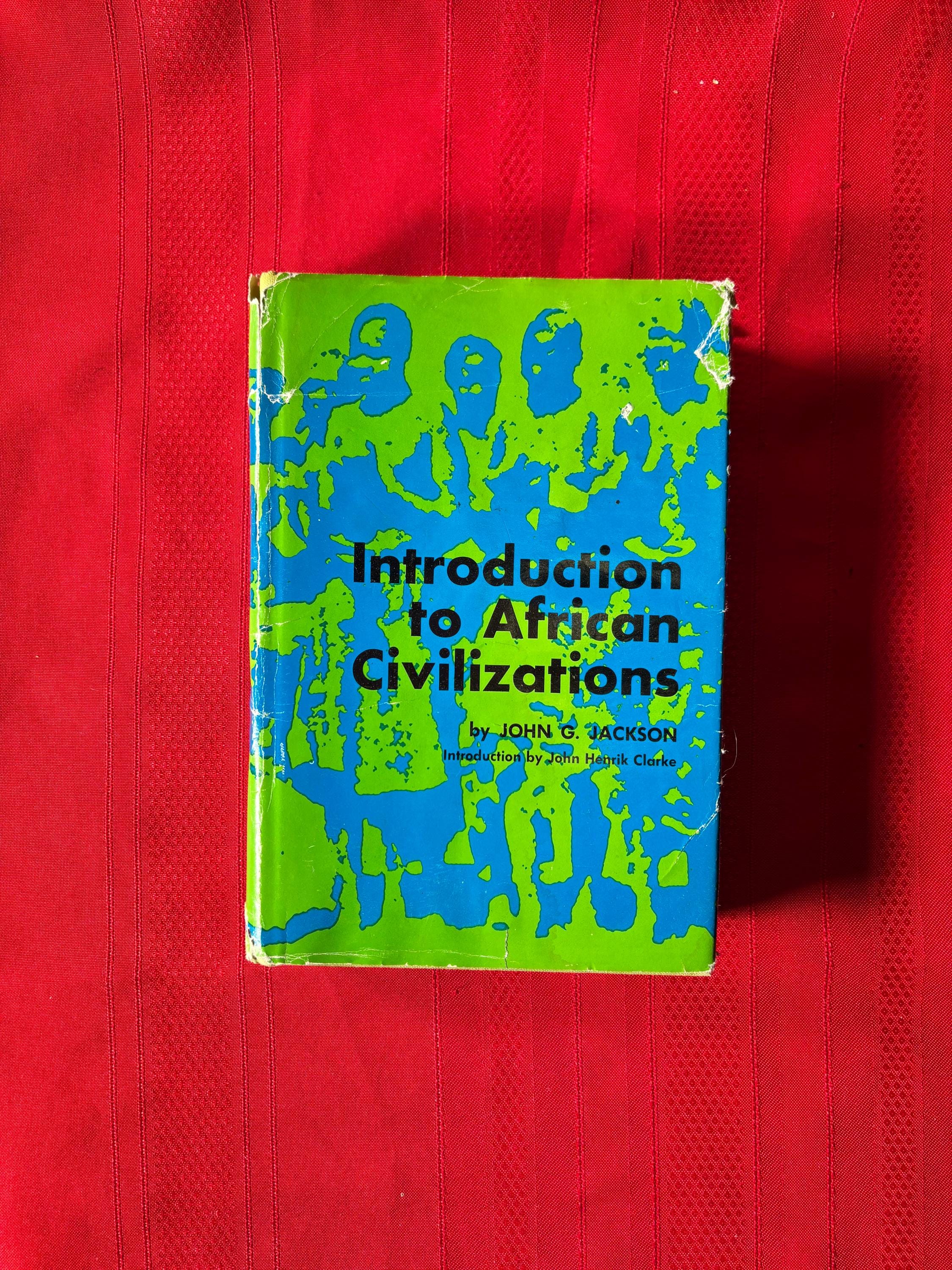 アフリカ文明入門、ジョン・G・ジャクソン著、初版、ハードカバー