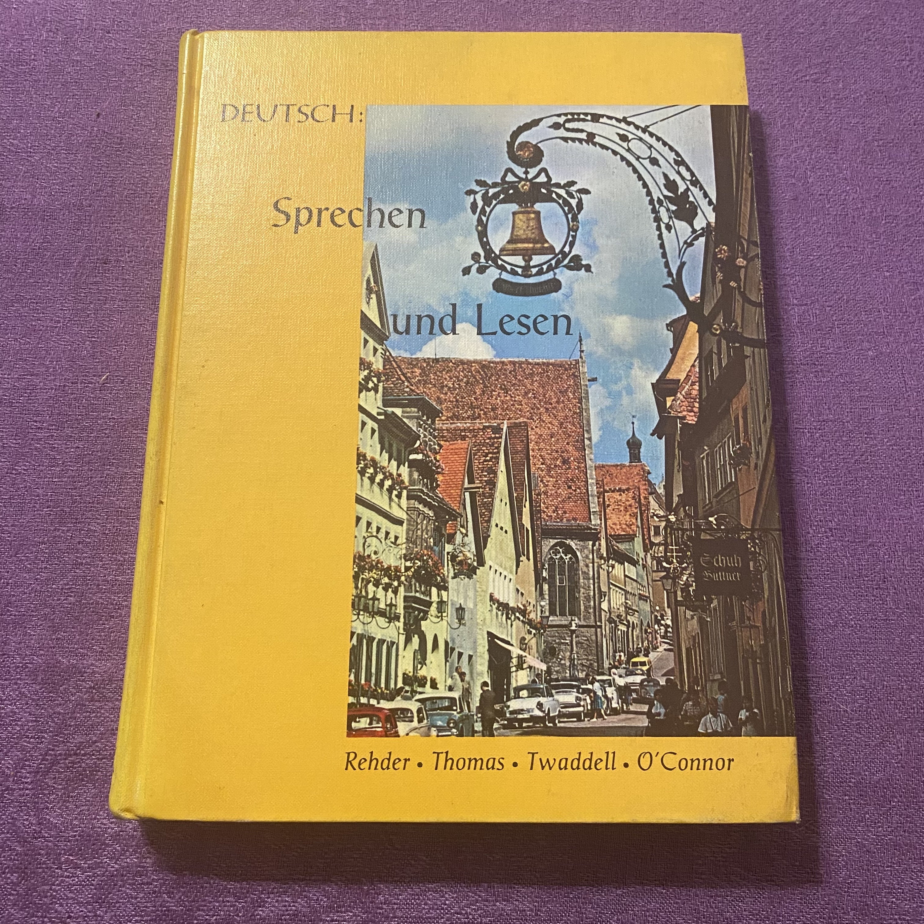 German Text Book, Deutsch: Sprechen Und Lesen, Hardcover Book