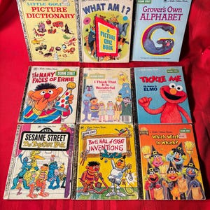 Little Golden Books, scegline uno per dieci dollari, Vintage, Libri per bambini, Libri illustrati, Libri da collezione