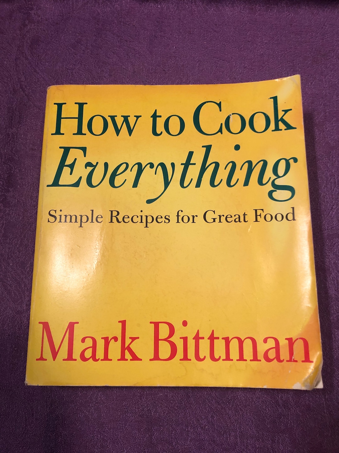 How to Cook Everything, by Mark Bittman, First Edition, Paperback Book, 1998 - Etsy