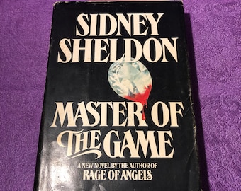 Master of the Game, by Sidney Sheldon, First Edition, Hardcover Book, 1982