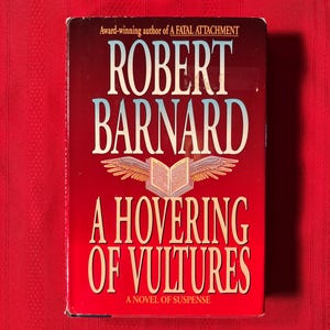 A Hovering of Vultures, by Robert Barnard, Hardcover Book, 1993