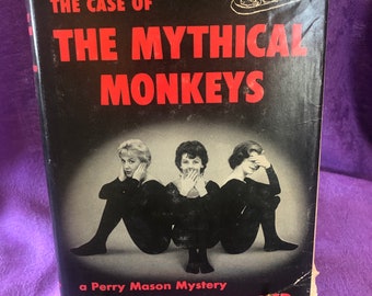 The Mythical Monkeys, de Erle Stanley Gardner, primera edición del libro de tapa dura, 1959