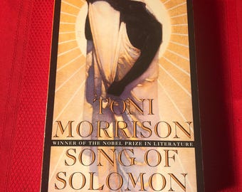 Song of Solomon, by Toni Morrison, Paperback Book, 1977