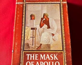 Die Maske des Apollo von Mary RENAUL, Erstausgabe, Zweitdruck, Hardcover-Buch, 1956