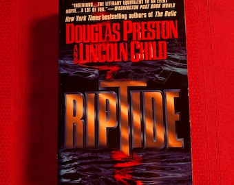Riptide, door Douglas Preston en Lincoln Child, paperback, 1999