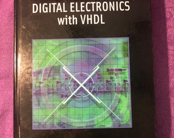 Digital Electronics with VHDL Textbook, William Kleitz, Quartus II Version, Hardcover Book, Software Included,