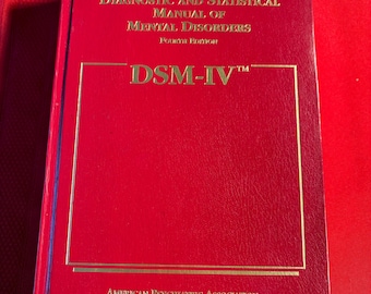 Diagnostisches und statistisches Handbuch für psychische Störungen, Vierte Ausgabe, DSM-IV, American Psychiatric Association, Hardcover-Buch, 1994