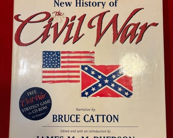 Civil War, The American Heritage New History of Civil War, Intro by James McPherson, First Edition, Hardcover Book, 1996, No Compact Disc
