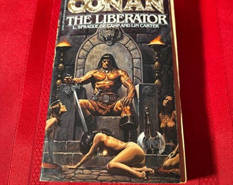 Conan The Liberator, by L. Sprague De Camp, First Edition, Paperback Book, 1979