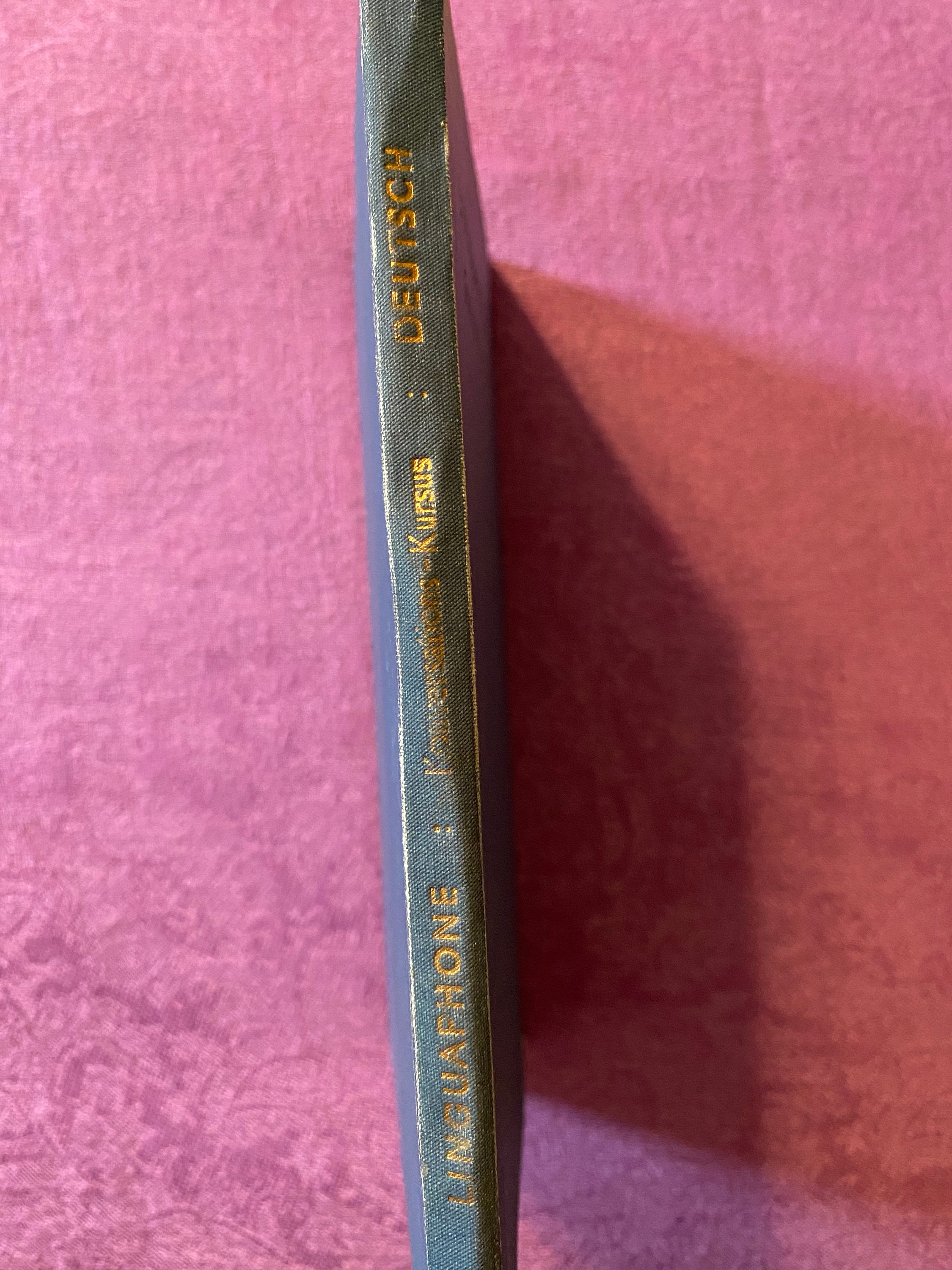 Linguaphone, Konversations Kursus, Duetsch, Hardcover Book, No