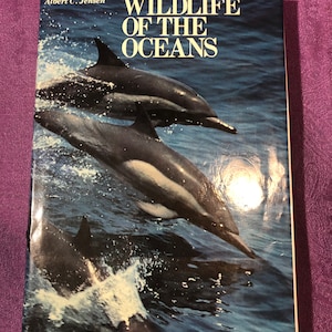 Wildlife of the Oceans, by Albert C. Jensen, First Edition, Hardcover Book, 1979
