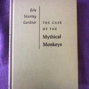 The Mythical Monkeys, von Erle Stanley Gardner, First Edition Hardcover Book, 1959 Bild 8