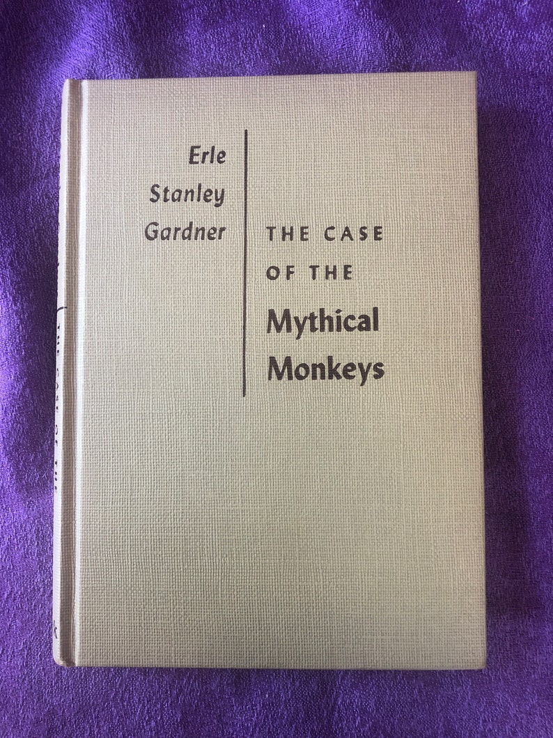 The Mythical Monkeys, von Erle Stanley Gardner, First Edition Hardcover Book, 1959 Bild 8