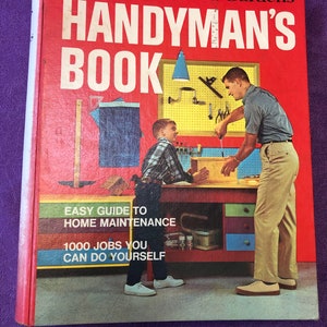 Better Homes and Garden, Handyman&#39;s Book, quatrième impression, 1973