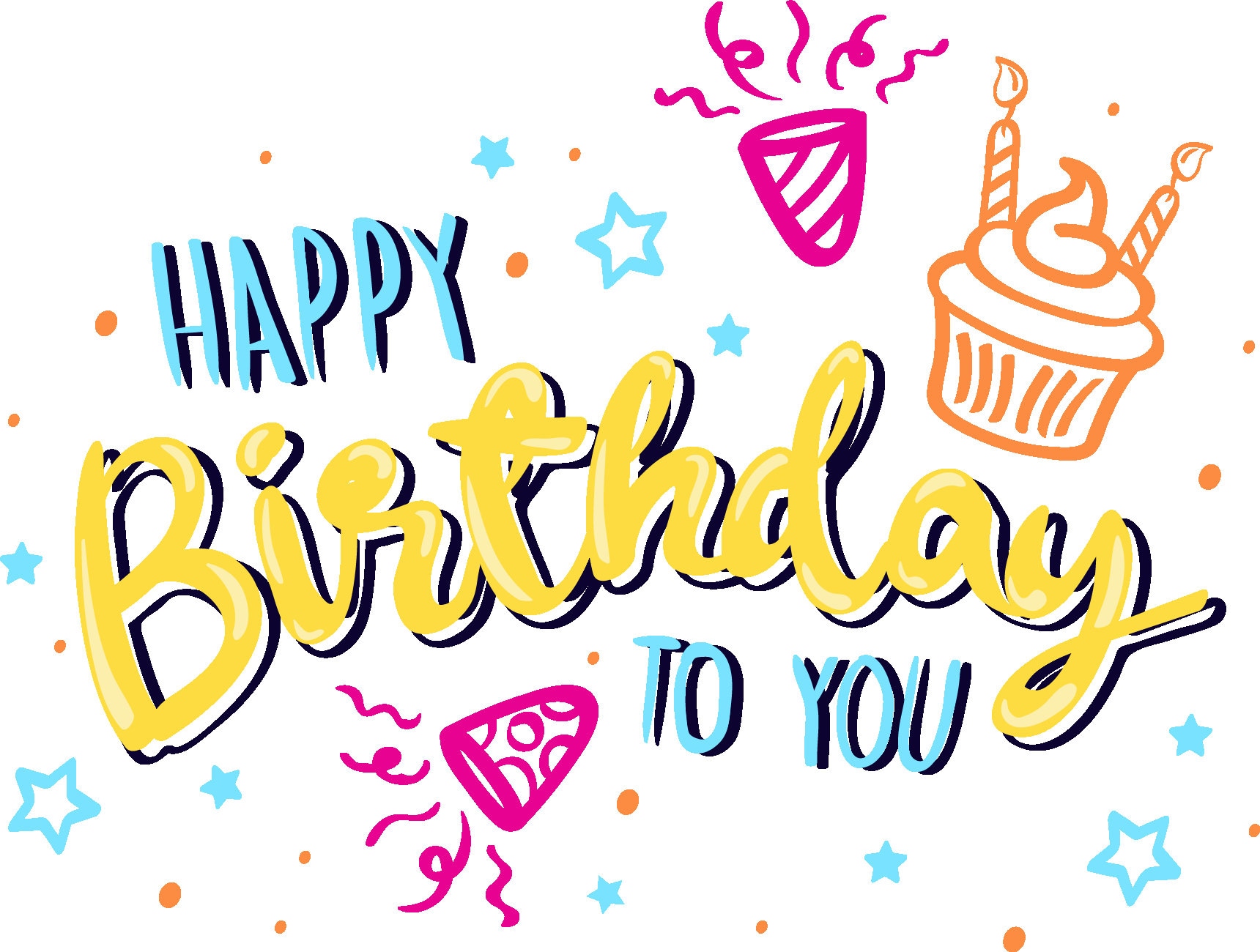Happy Birthday Cricut Bundle SVG PNG 50 Happy Birthday SVG Files, Happy ...