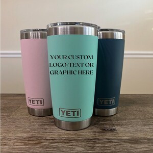 Personalized Custom Engraved YETI 20 oz Cups